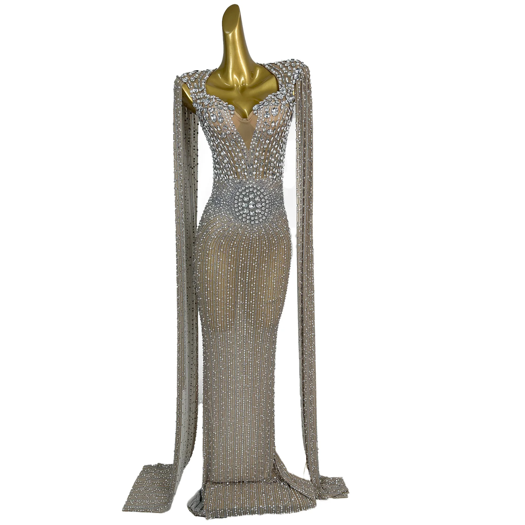 Luopan модные женские вечерние платья блестящее серебряное сетчатое платье с бриллиантами сценическое платье платье на день рождения
Luopan модные женские вечерние платья блестящее серебряное сетчатое платье с бриллиантами сценическое платье платье на день рождения