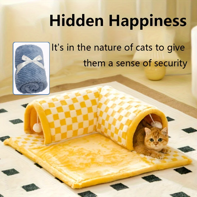 Мягкая плюшевая лежанка для животных (1 шт.) + плед с узором «ананас», квадратная, мягкая и удобная, милая лежанка-подушка для кошек
Мягкая плюшевая лежанка для животных (1 шт.) + плед с узором «ананас», квадратная, мягкая и удобная, милая лежанка-подушка для кошек