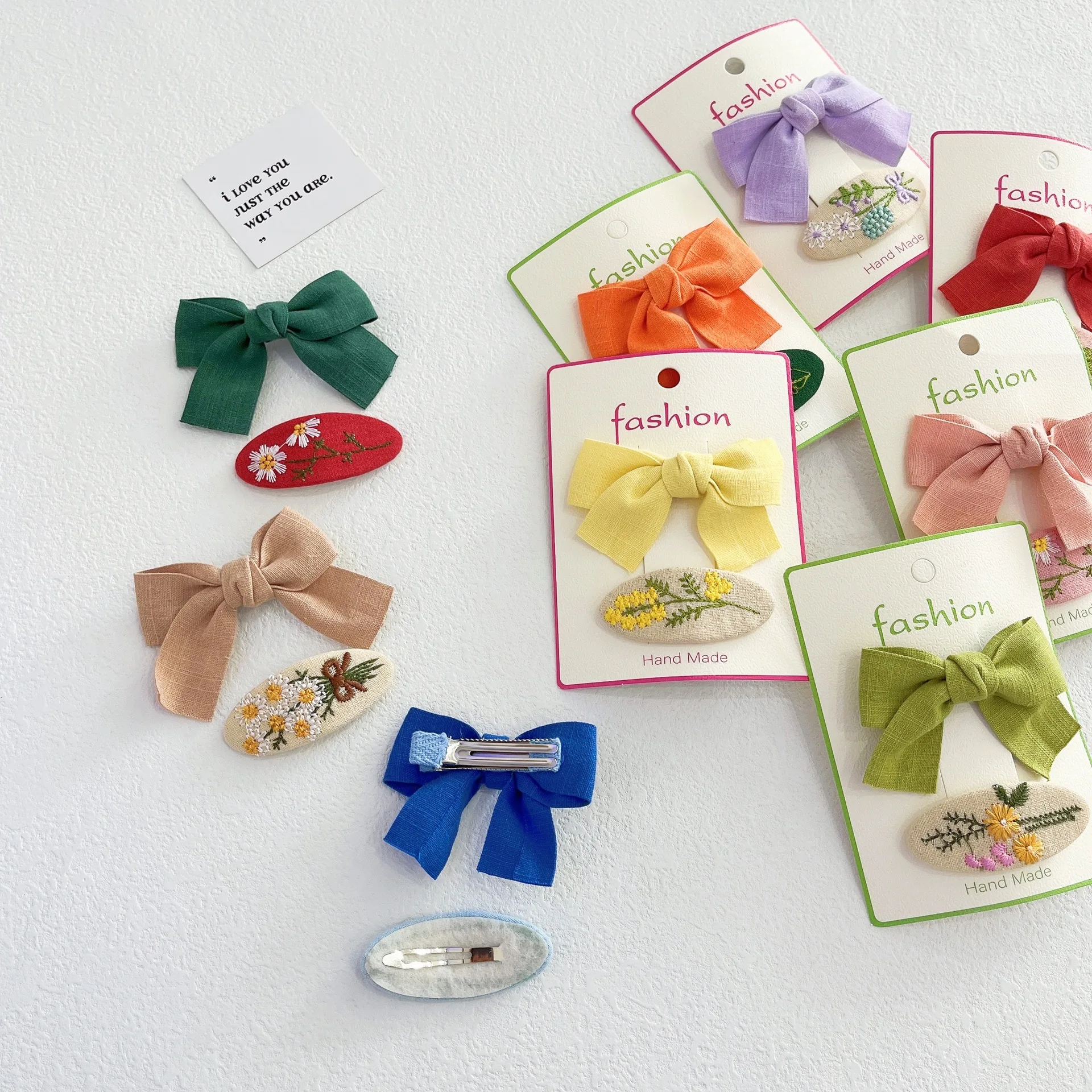 Premium Floral Embroidered Ellipse Hair Clip for Girl 2 Pack Bow Snap Clip for Side Bangs Toddler Gentle Non Slip
Premium Floral Embroidered Ellipse Hair Clip for Girl 2 Pack Bow Snap Clip for Side Bangs Toddler Gentle Non Slip