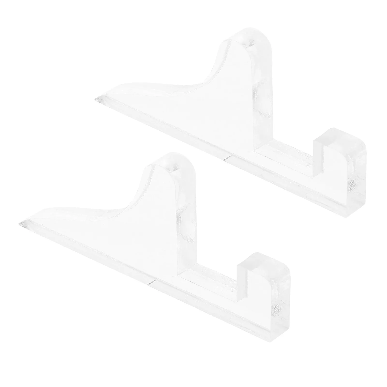 Набор из 2 прозрачных акриловых фоторамок-подставок: элегантные прозрачные держатели для сертификатов, дипломов, вывесок и поделок на стол
Набор из 2 прозрачных акриловых фоторамок-подставок: элегантные прозрачные держатели для сертификатов, дипломов, вывесок и поделок на стол