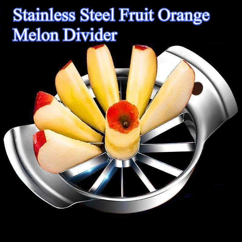 Home Party Kitchen Use Apple Slicer Cutter Pears Shredders Stainless Steel Orange Melon Divider Fruits Corer Removal Cut Tools
Home Party Kitchen Use Apple Slicer Cutter Pears Shredders Stainless Steel Orange Melon Divider Fruits Corer Removal Cut Tools