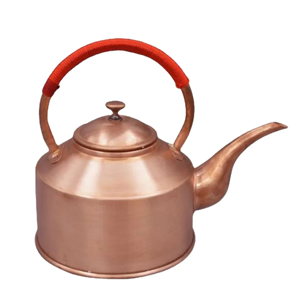 2L/3L Tibetan Long Mouth Copper Kettle Handmade Red Copper Teapot Boiling Water Kettle Tea Infuser Pure Copper Tea Set
2L/3L Tibetan Long Mouth Copper Kettle Handmade Red Copper Teapot Boiling Water Kettle Tea Infuser Pure Copper Tea Set