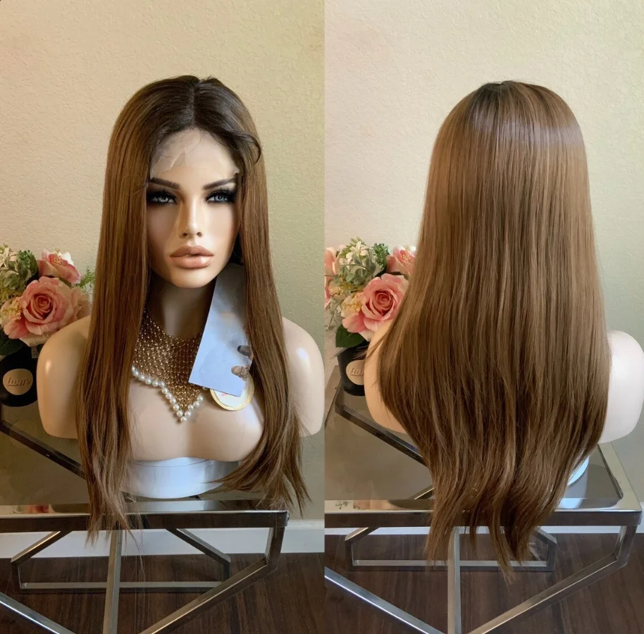 Omber Chestnut Blonde Wigs Female Long Natural Straight Synthetic Lace Front Wigs Trendy Fashion Women's Wigs On Clearance Sale
Omber Chestnut Blonde Wigs Female Long Natural Straight Synthetic Lace Front Wigs Trendy Fashion Women's Wigs On Clearance Sale