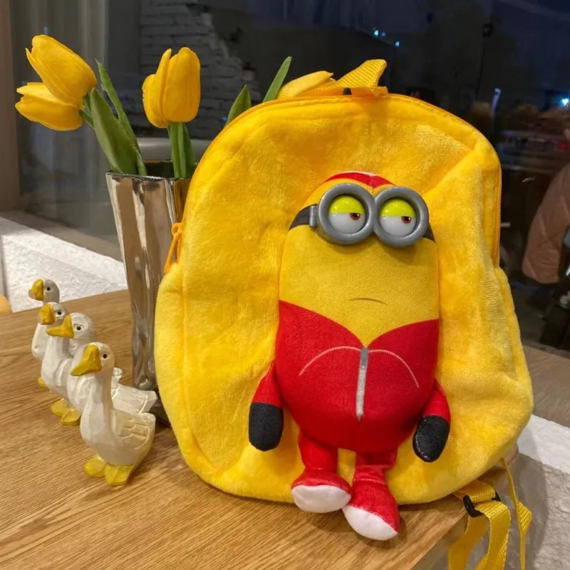 Despicable Me Minions Cartoon Cute Children Kindergarten Anti-Lost Traction Rope Backpack Kawaii Student School Bag Wholesale
Despicable Me Minions Cartoon Cute Children Kindergarten Anti-Lost Traction Rope Backpack Kawaii Student School Bag Wholesale