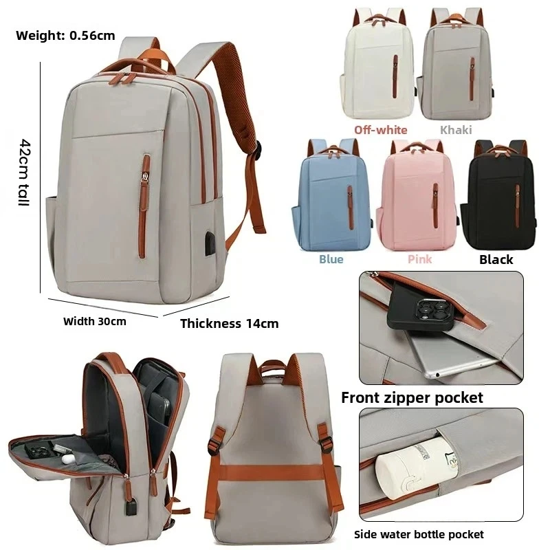 Business USB Charging Waterproof Backpack Stylish Large Capacity Laptop Bag Travel and Commuter Backpack for Men and Students
Business USB Charging Waterproof Backpack Stylish Large Capacity Laptop Bag Travel and Commuter Backpack for Men and Students