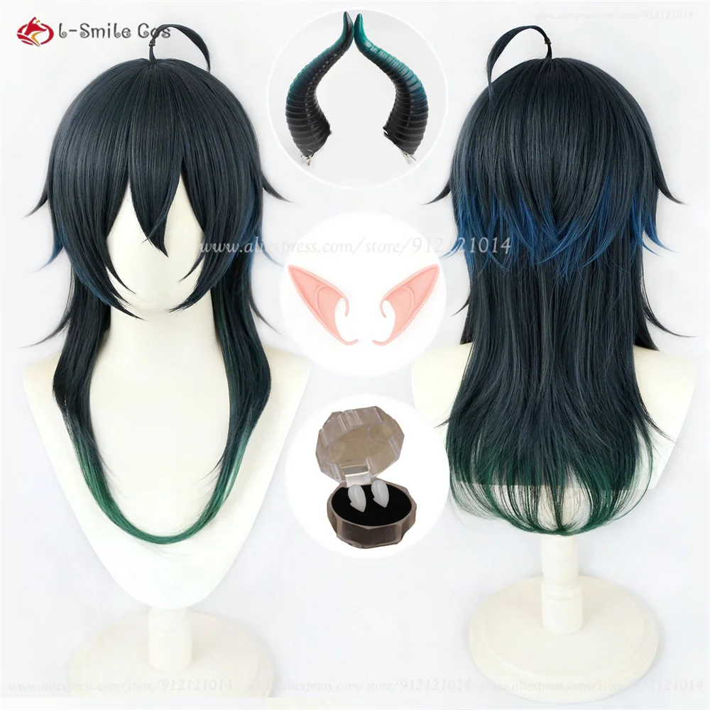 Anime Malleus Draconia Cosplay Wig Long Color Mixed Wigs Heat Resistant Synthetic Hair Men's Anime Wigs For Halloween Role Play
Anime Malleus Draconia Cosplay Wig Long Color Mixed Wigs Heat Resistant Synthetic Hair Men's Anime Wigs For Halloween Role Play
