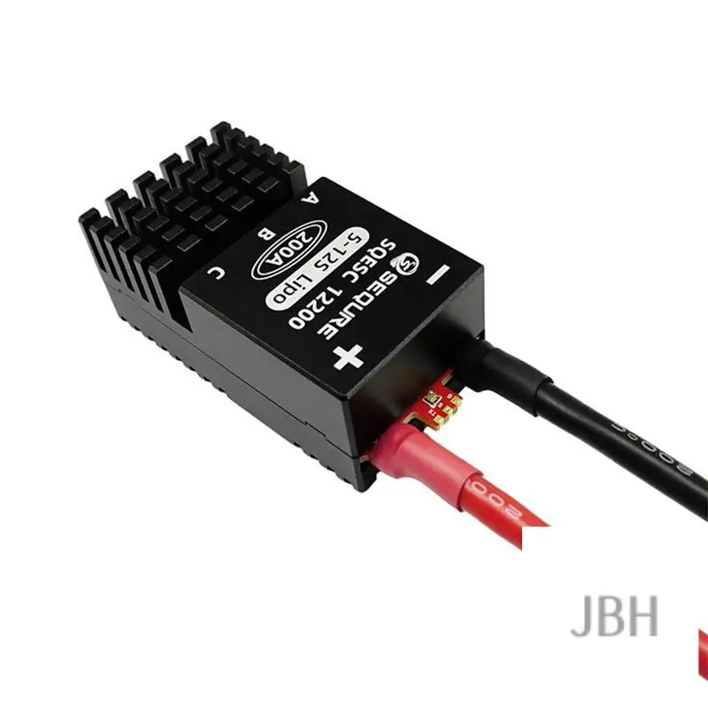 WJ-SEQURE 12200 Brushles Electric Speed Controller 5-12S Power Supply 200A+8AWG For Plant Protection Machine RC Car Model
WJ-SEQURE 12200 Brushles Electric Speed Controller 5-12S Power Supply 200A+8AWG For Plant Protection Machine RC Car Model