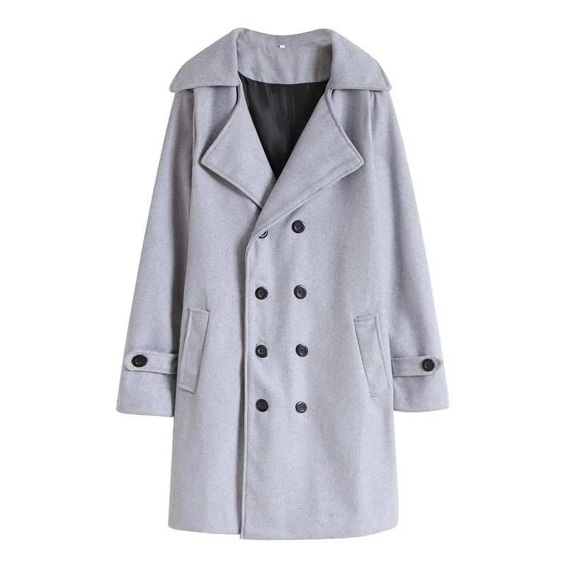 Trench Winter Coat Mens Epaulets Ankle-Length Court French Formal Male Adult Mature Business Office Workplace Temperament Sports
Trench Winter Coat Mens Epaulets Ankle-Length Court French Formal Male Adult Mature Business Office Workplace Temperament Sports