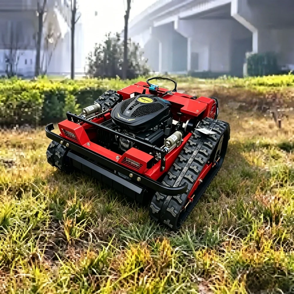 Small Tracked Lawn Mower Automatic Remote Control Weeding Robot Garden Farm Use High Efficiency Business Landscape
Small Tracked Lawn Mower Automatic Remote Control Weeding Robot Garden Farm Use High Efficiency Business Landscape