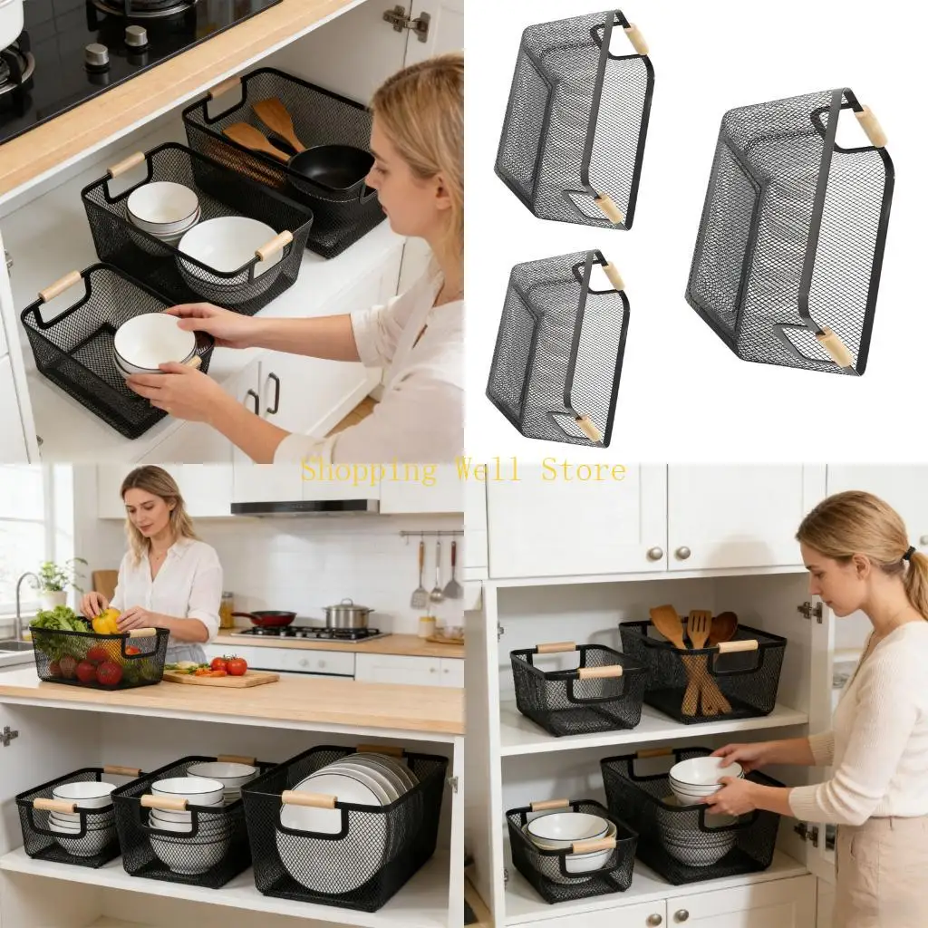 KX4B Natural Trim Metal Storage Containers Set Of 3 For Contemporary Kitchen Bathroom Organization
KX4B Natural Trim Metal Storage Containers Set Of 3 For Contemporary Kitchen Bathroom Organization