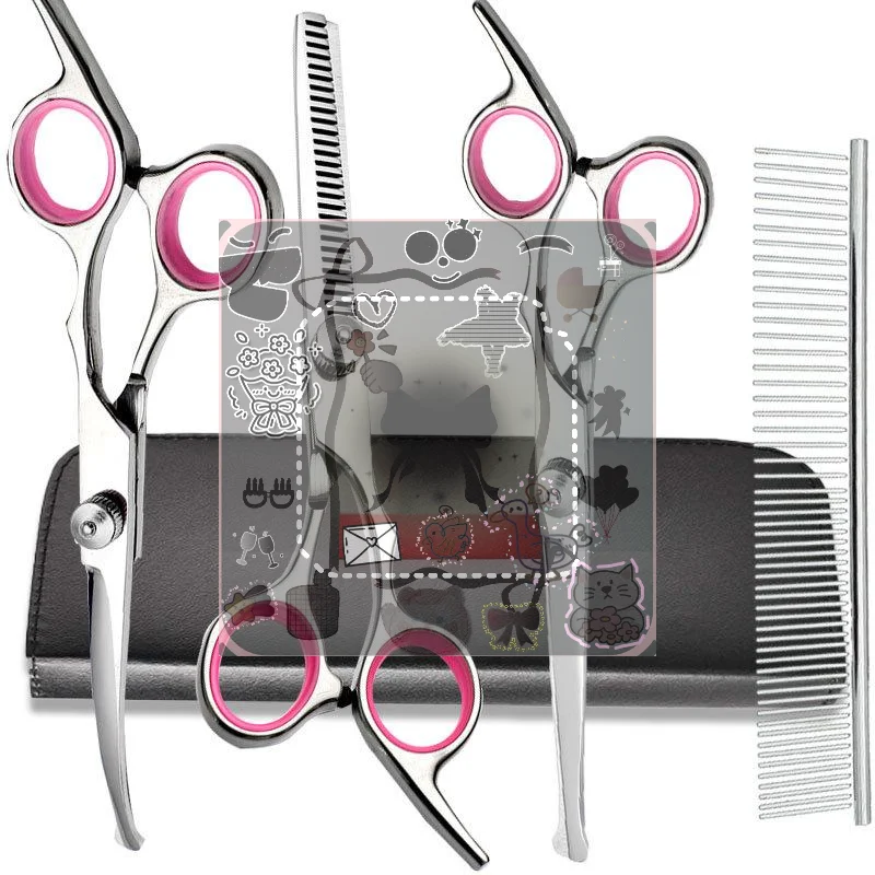 Professional Hairdressing Scissors Stainless Steel Cutting Thinning Barber Shear For Home Salon Use Pet Grooming Trimming
Professional Hairdressing Scissors Stainless Steel Cutting Thinning Barber Shear For Home Salon Use Pet Grooming Trimming