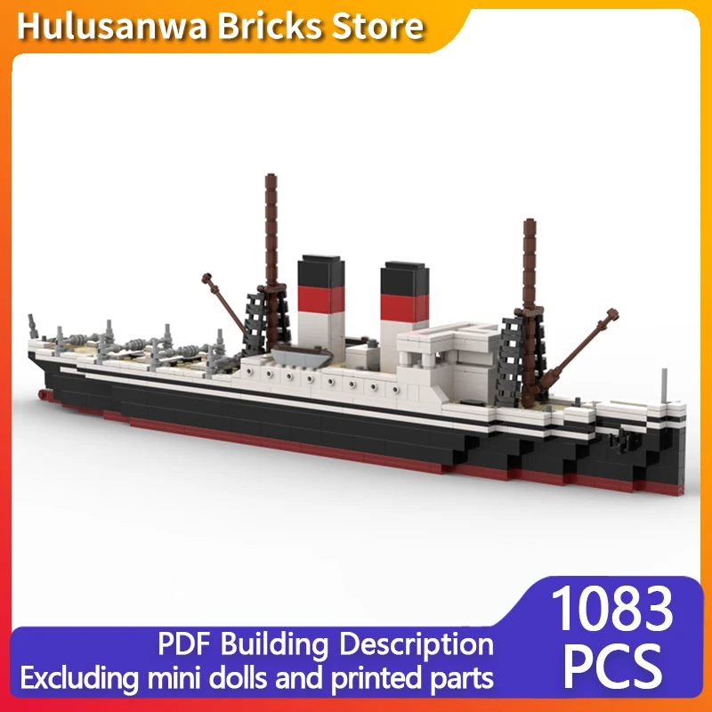 Small Military Tug Boat Model MOC Building Bricks War Equipment Modular Technology Gifts Holiday Assemble Children Toys Suit
Small Military Tug Boat Model MOC Building Bricks War Equipment Modular Technology Gifts Holiday Assemble Children Toys Suit