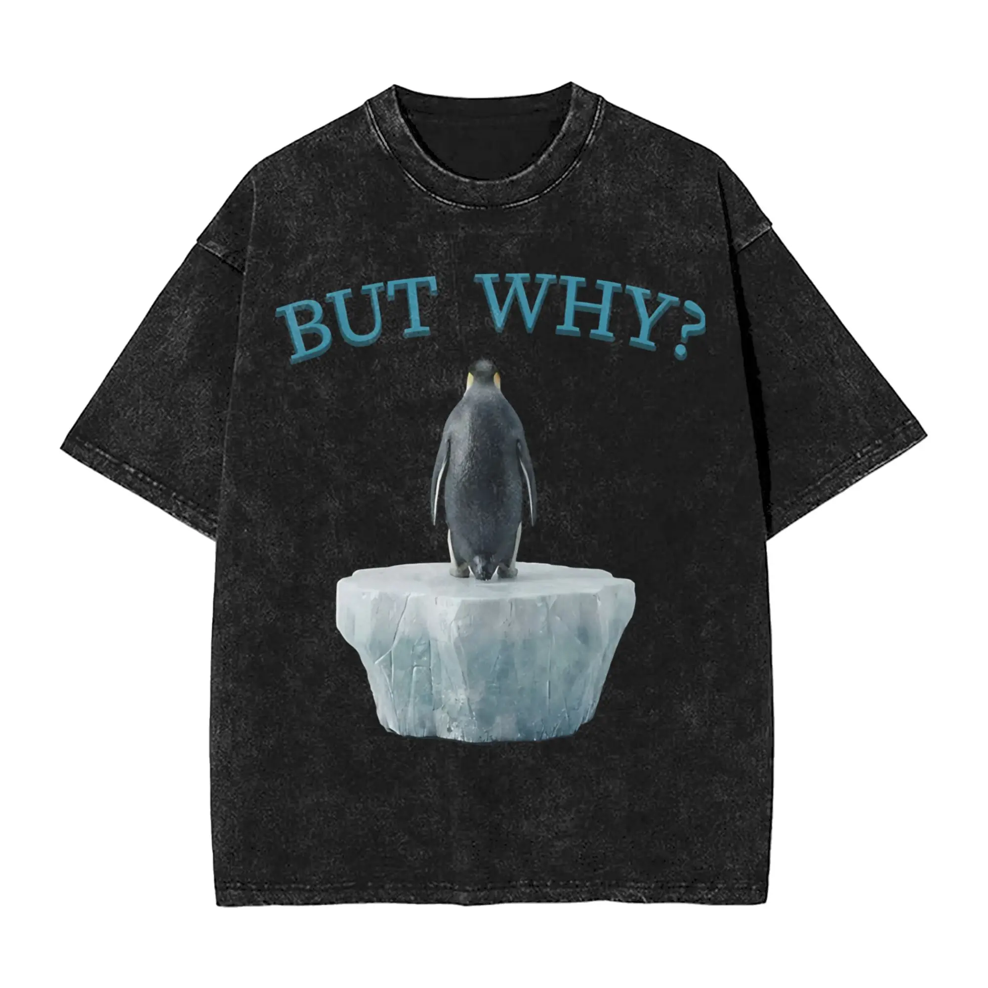 Fashion But Why Penguin Nihilist Penguin T-Shirts Men Crewneck Pure Cotton Washed T Shirt Short Sleeve Tee Shirt Classic
Fashion But Why Penguin Nihilist Penguin T-Shirts Men Crewneck Pure Cotton Washed T Shirt Short Sleeve Tee Shirt Classic