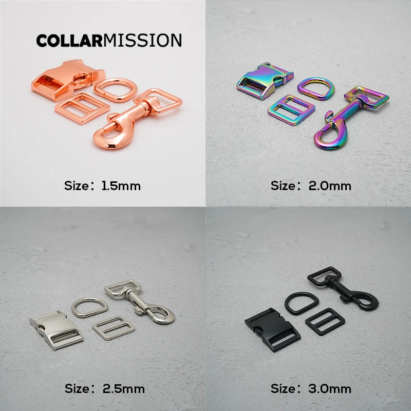 1set (metal buckle+adjust buckle+D ring+metal dog clasp) 15mm 20mm 25mm 30mm plated metal buckle diy dog collar parts 8 kinds
1set (metal buckle+adjust buckle+D ring+metal dog clasp) 15mm 20mm 25mm 30mm plated metal buckle diy dog collar parts 8 kinds