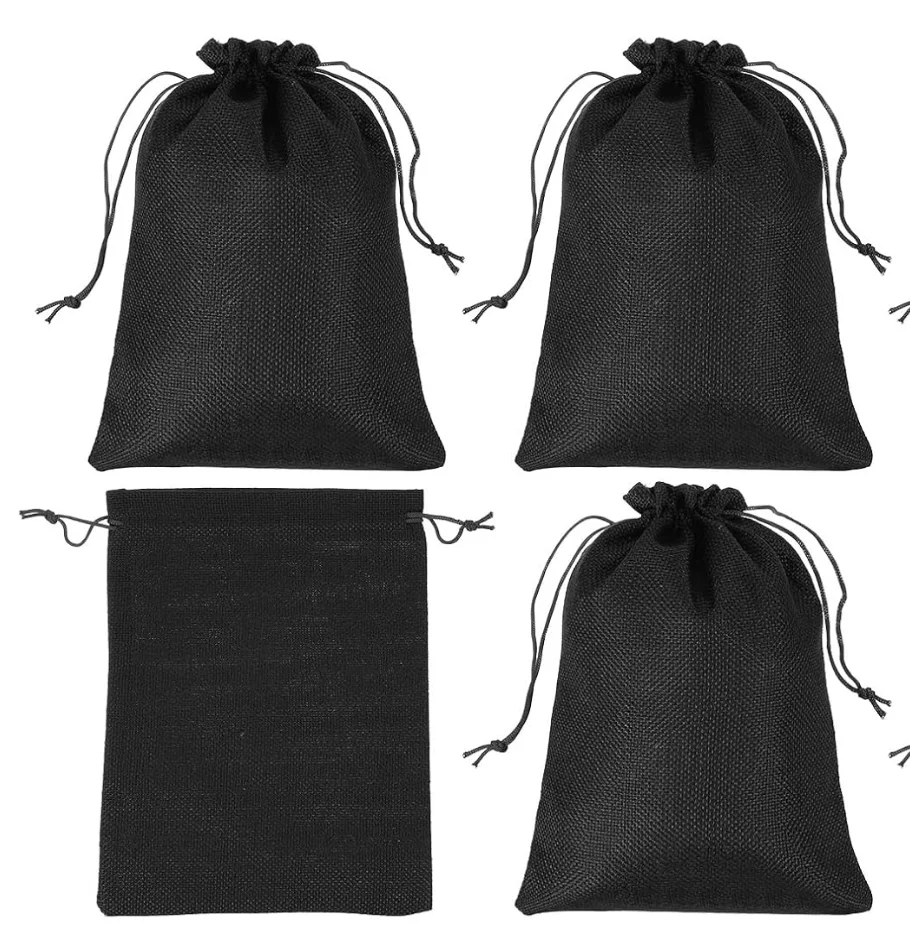 Black Coin Sacks with Drawstring Small Party Candy Transit Bags Gift Pouches for Jewelry Coins Organizer
Black Coin Sacks with Drawstring Small Party Candy Transit Bags Gift Pouches for Jewelry Coins Organizer