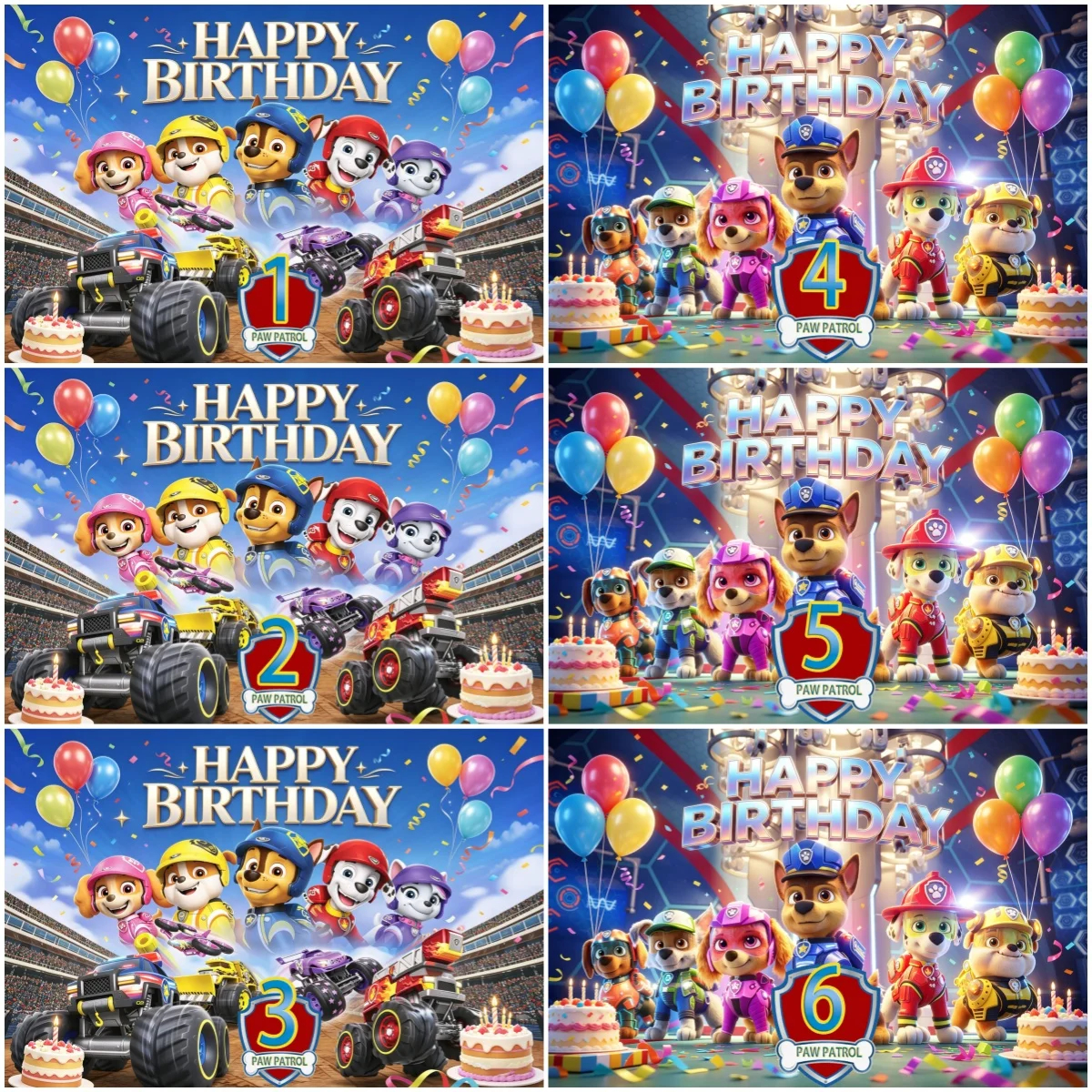 PAW Patrol 1-15th Birthday Party Decoration Background Cartoon Cute Dog Backdrop Child Photography Studio Props Banner Kids Gift
PAW Patrol 1-15th Birthday Party Decoration Background Cartoon Cute Dog Backdrop Child Photography Studio Props Banner Kids Gift