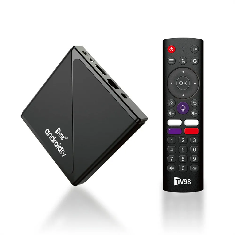 TV98 ATV PRO TV Box Ultra HD 8K Allwinner H313 2GB 16GB Dual Band 5GWiFi BT Voice Remote Control Android 14 Set Top Box
TV98 ATV PRO TV Box Ultra HD 8K Allwinner H313 2GB 16GB Dual Band 5GWiFi BT Voice Remote Control Android 14 Set Top Box