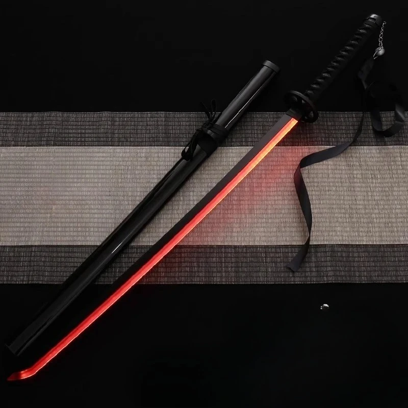 100 CM Samurai Blade Bamboo Knife Charging Luminous Sleeve White Snow White Reaper
100 CM Samurai Blade Bamboo Knife Charging Luminous Sleeve White Snow White Reaper