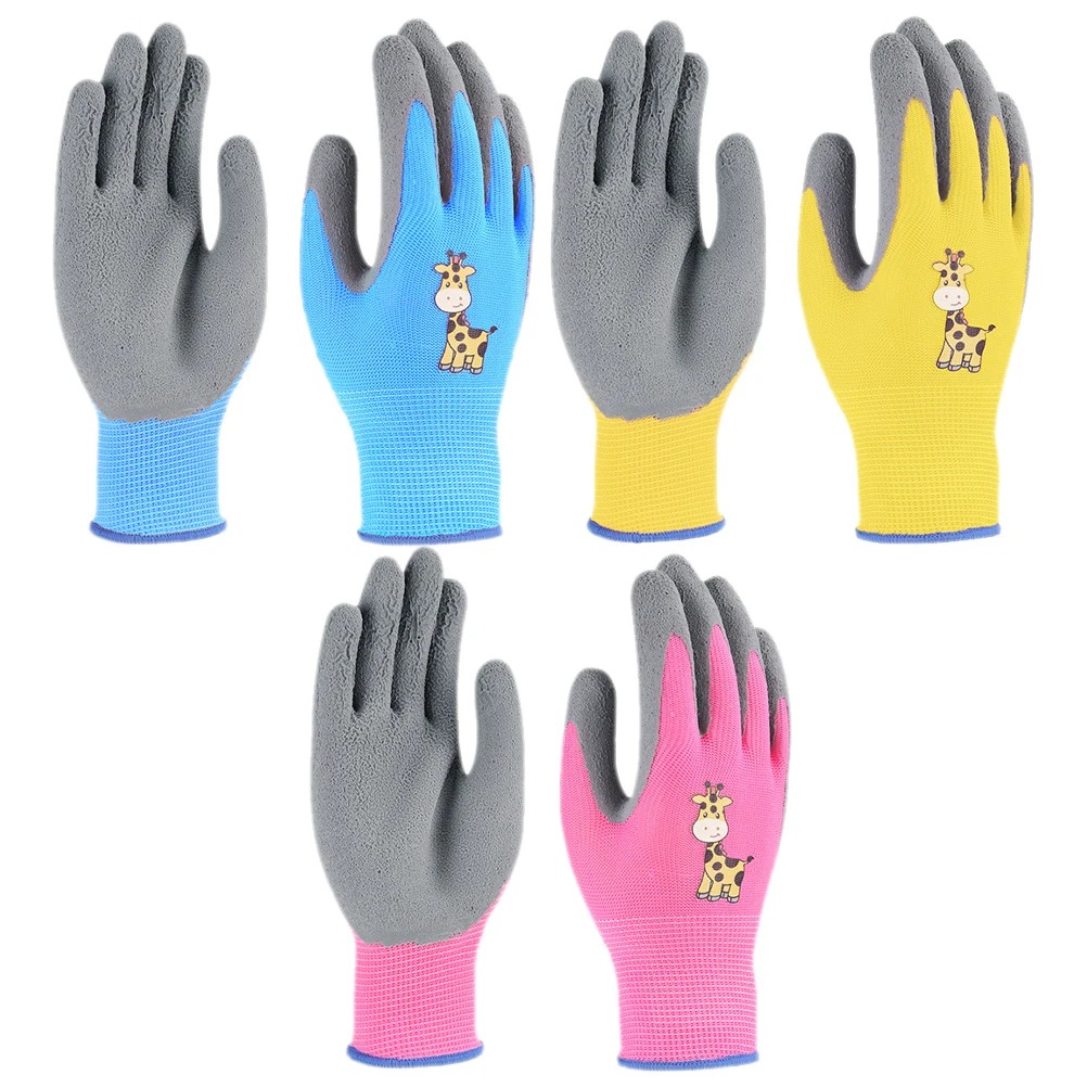 3 Pairs Kids Protective Gloves XXS Size Blue Yellow Pink Hedgehog Thick Latex Gardening Planting Outdoor Activities Hand
3 Pairs Kids Protective Gloves XXS Size Blue Yellow Pink Hedgehog Thick Latex Gardening Planting Outdoor Activities Hand