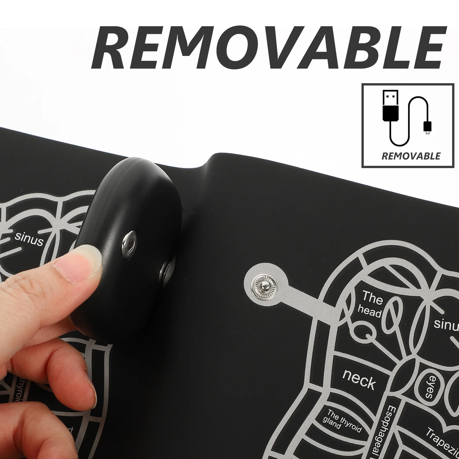 Foot Massage Mat 1Set Electronic Acupuncture Multidirectional Relief Fatigue Foldable Easy Carry Promote Metabolism
Foot Massage Mat 1Set Electronic Acupuncture Multidirectional Relief Fatigue Foldable Easy Carry Promote Metabolism