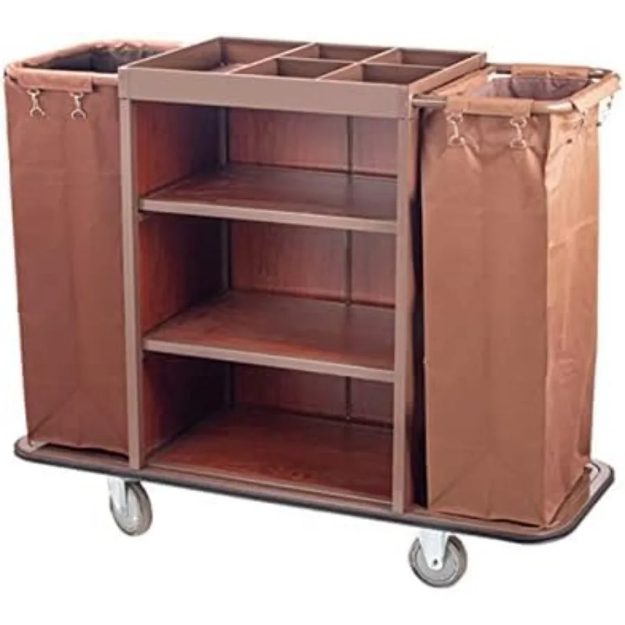 Hotel Service Cart Heavy-Duty Rolling Laundry Cart Utility Trolley for Laundry and Cleaning Commercial Laundry Basket on Wheels
Hotel Service Cart Heavy-Duty Rolling Laundry Cart Utility Trolley for Laundry and Cleaning Commercial Laundry Basket on Wheels