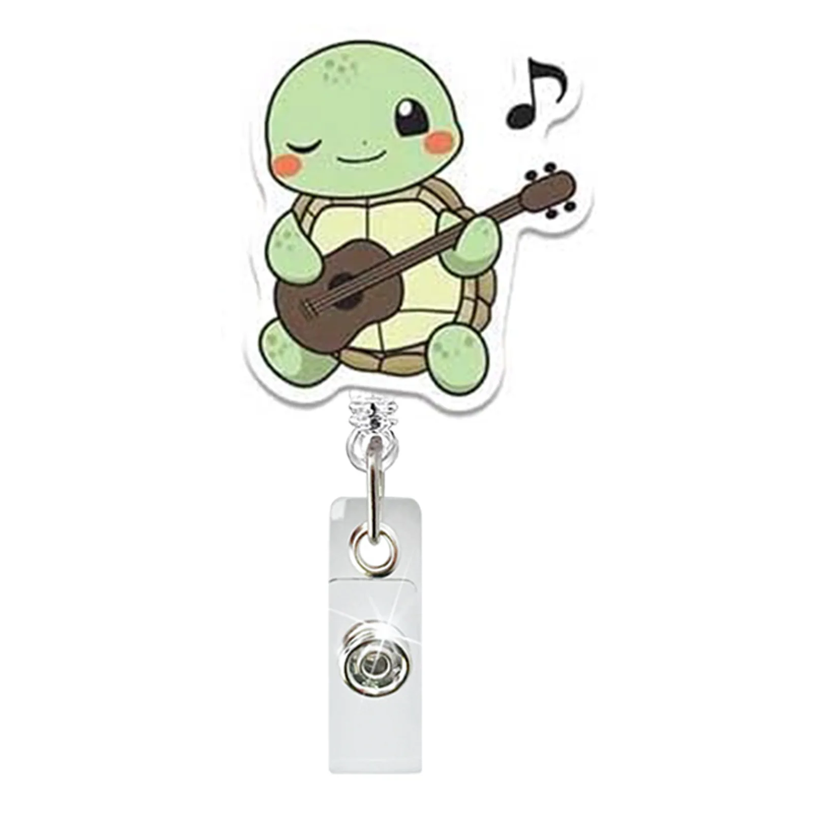 Retractable Rotating Acrylic ID Holder Cartoon Turtle Shape Badge Holder Doctor Nurse Teacher Student Name Badge Reel.Clip
Retractable Rotating Acrylic ID Holder Cartoon Turtle Shape Badge Holder Doctor Nurse Teacher Student Name Badge Reel.Clip
