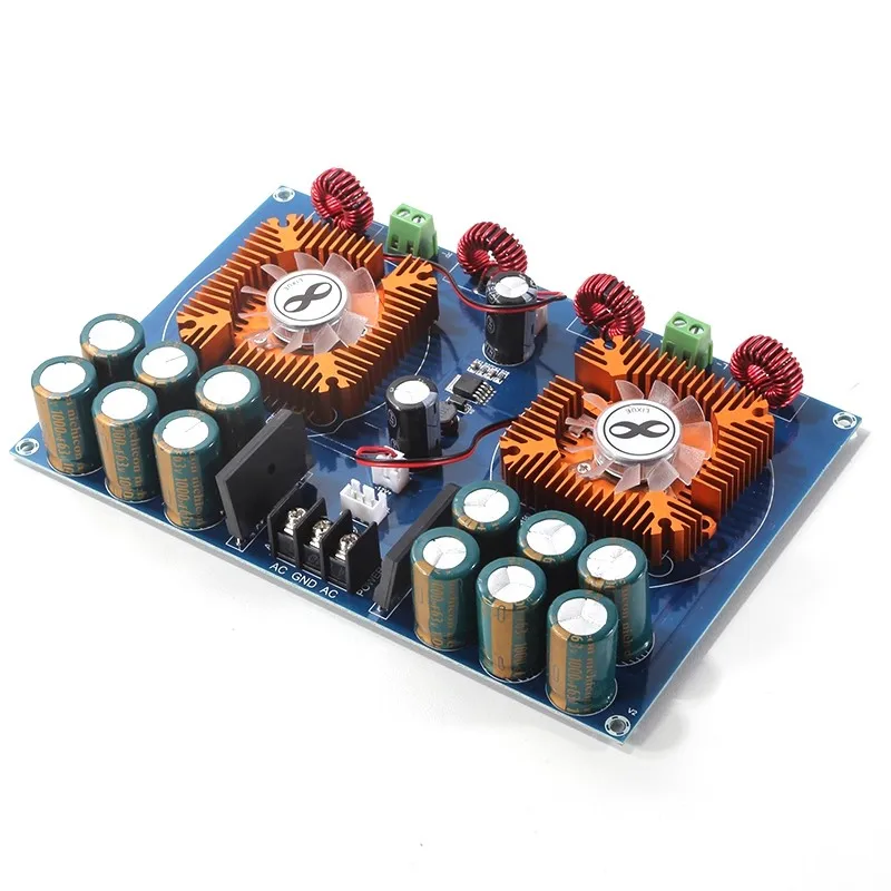 XH-M258 stage speaker high-power TDA8954TH dual 420W digital audio power amplifier board pure rear stage
XH-M258 stage speaker high-power TDA8954TH dual 420W digital audio power amplifier board pure rear stage