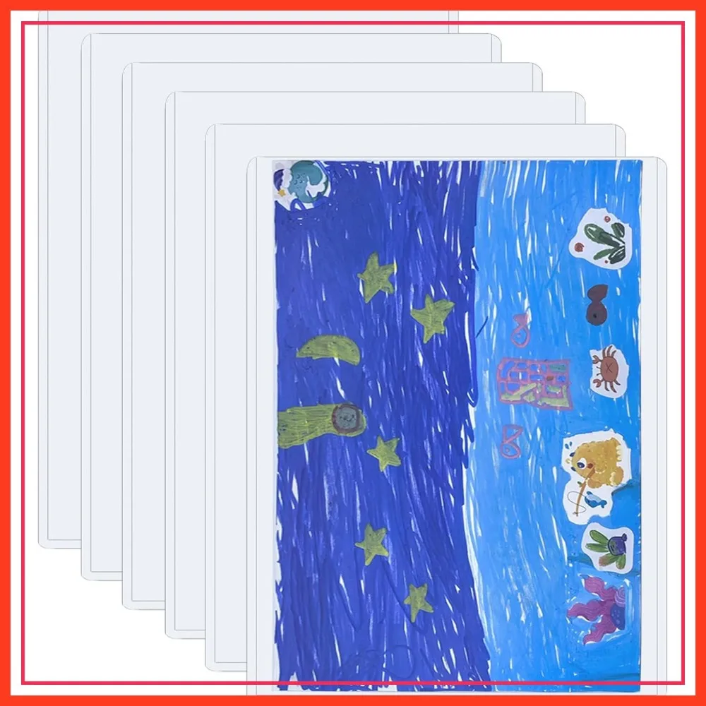7 PCS 8.5x11 Rigid Print Protectors, Clear Plastic Page Protectors, Top Loaders for Photos, Documents, Contracts
7 PCS 8.5x11 Rigid Print Protectors, Clear Plastic Page Protectors, Top Loaders for Photos, Documents, Contracts