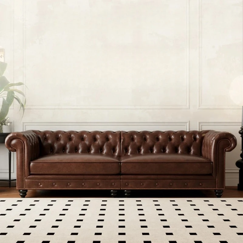 Коричневые диваны из искусственной кожи для гостиной, дизайнерские итальянские современные двойные диваны, пуфы, роскошные деревянные канапе, салон, мебель для дома
Коричневые диваны из искусственной кожи для гостиной, дизайнерские итальянские современные двойные диваны, пуфы, роскошные деревянные канапе, салон, мебель для дома