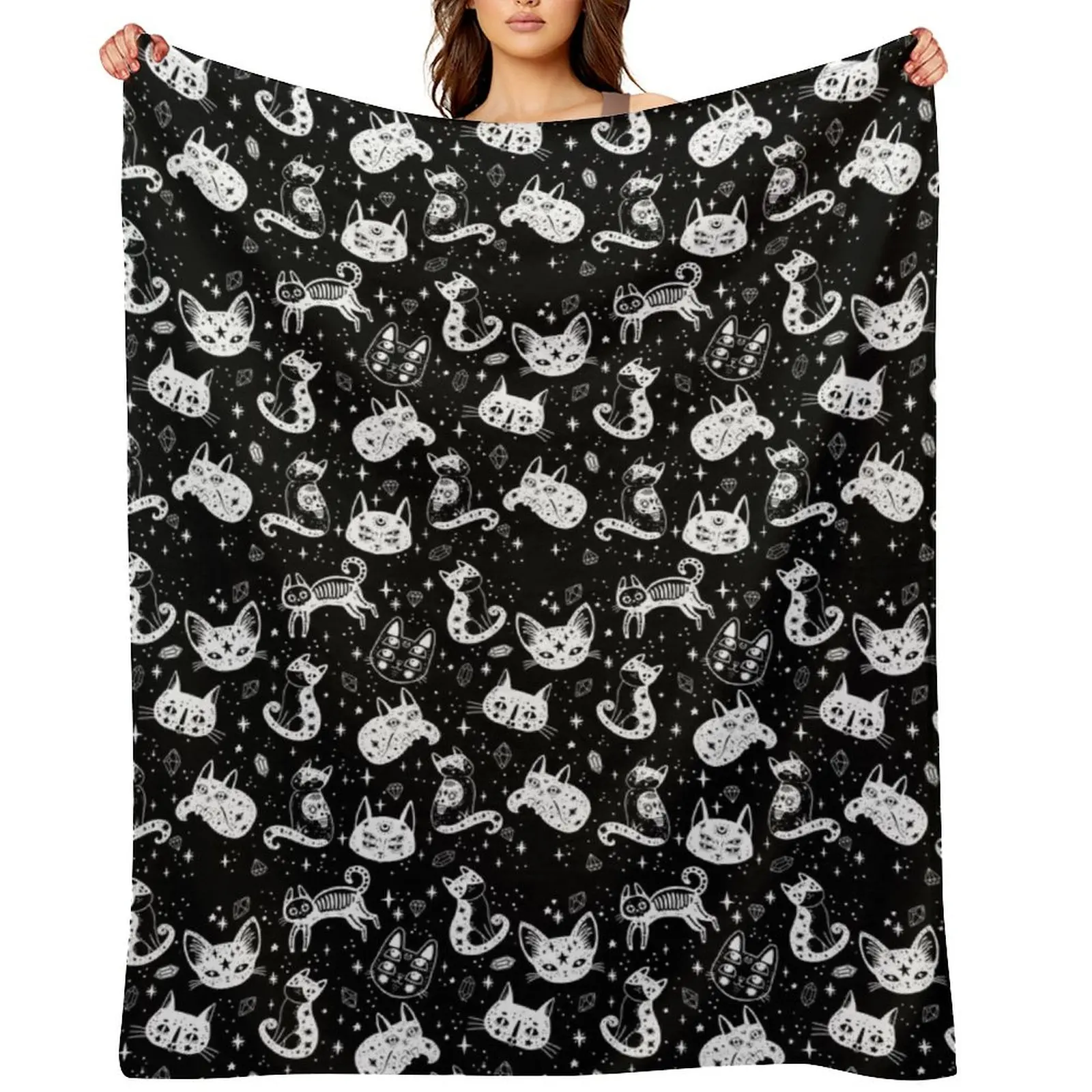 Witchy Cats Throw Blanket valentine gift ideas Blankets For Bed Thermal Decorative Sofas Blankets
Witchy Cats Throw Blanket valentine gift ideas Blankets For Bed Thermal Decorative Sofas Blankets