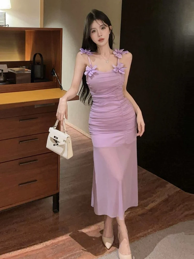 Sexy Pure Desire Girl Super Fairy Holiday 3D Flower Strap Dr Me Skirt Wrap Body Long Dr Waist a Svel H-ape
Sexy Pure Desire Girl Super Fairy Holiday 3D Flower Strap Dr Me Skirt Wrap Body Long Dr Waist a Svel H-ape