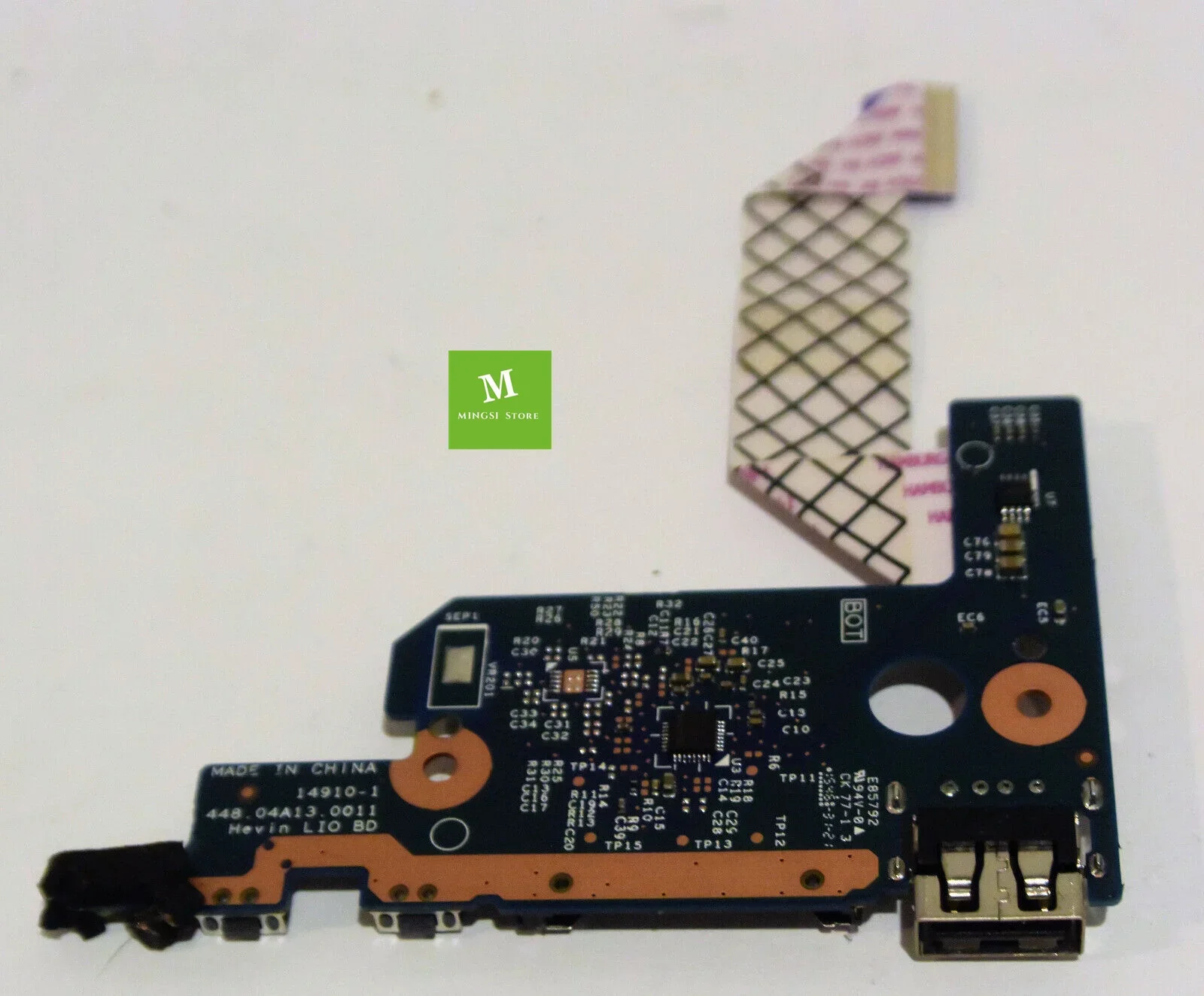 Genuine FOR HP Pavilion x360 11-k117cl 11.6" USB Card Reader Board 448.04A13.0011
Genuine FOR HP Pavilion x360 11-k117cl 11.6" USB Card Reader Board 448.04A13.0011