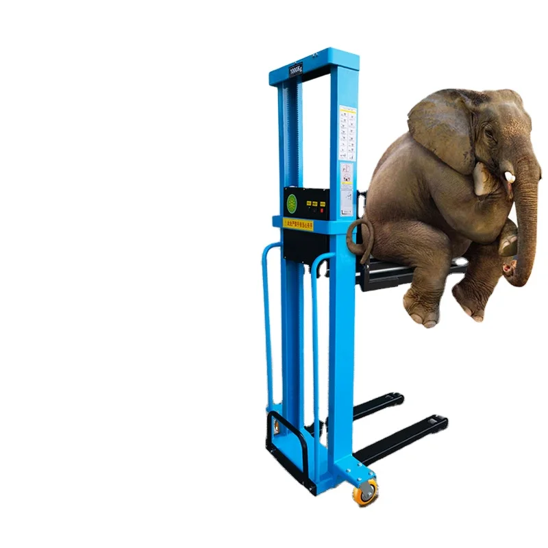 Portable Hydraulic Forklift Battery Operated Electric Pallet Stacker
Portable Hydraulic Forklift Battery Operated Electric Pallet Stacker