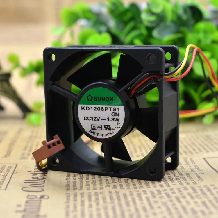 NEW ORIGINAL KD1206PTS1 12V 6CM 6025 60*60*25 mm COOLING FAN
NEW ORIGINAL KD1206PTS1 12V 6CM 6025 60*60*25 mm COOLING FAN