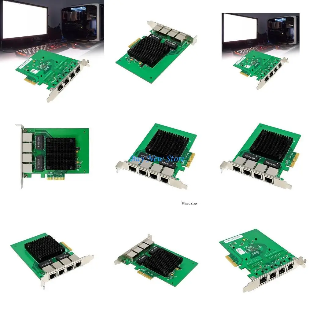 20CE Powerful PCIE 2.5Gbps Networking Card 2500Mbps 4Port PCIExpress RJ45 Adapters
20CE Powerful PCIE 2.5Gbps Networking Card 2500Mbps 4Port PCIExpress RJ45 Adapters