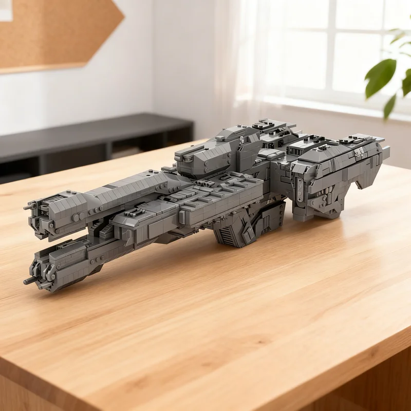 2922pcs MOC Halo UNSC In Amber Clad Model Building Blocks Creative Display Gift Collectible Decor Kids Premium Adult Desk Home
2922pcs MOC Halo UNSC In Amber Clad Model Building Blocks Creative Display Gift Collectible Decor Kids Premium Adult Desk Home
