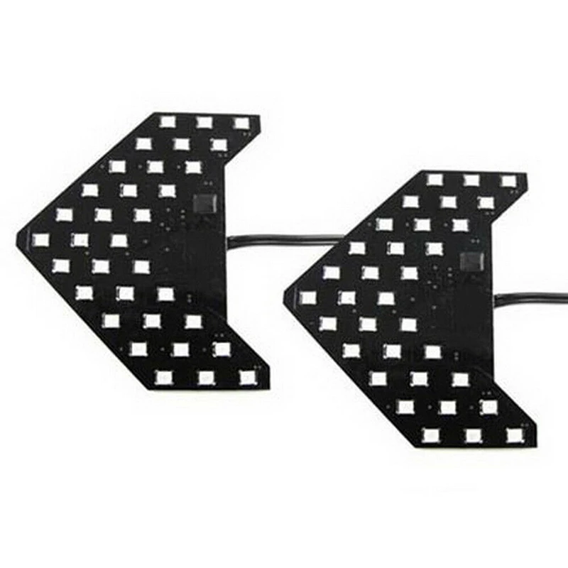 NEW HOT In Stock-2Pcs 33-SMD Sequential LED Arrows For Car Side Mirror Turn Signal Lights
NEW HOT In Stock-2Pcs 33-SMD Sequential LED Arrows For Car Side Mirror Turn Signal Lights