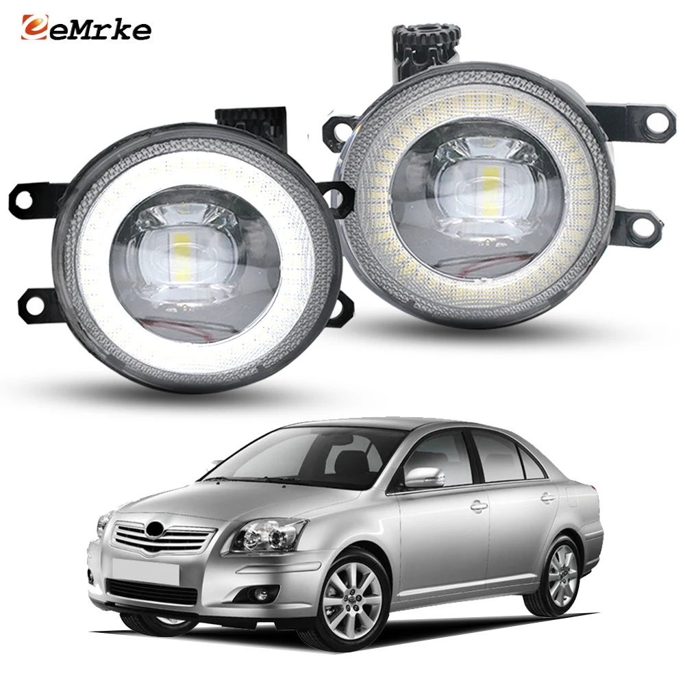LED Fog Lamp for Toyota Avensis T25 T250 Facelift 2006 2007 2008 2009 Car Angel Eye DRL Daytime Running Lights Cut-Line Lens
LED Fog Lamp for Toyota Avensis T25 T250 Facelift 2006 2007 2008 2009 Car Angel Eye DRL Daytime Running Lights Cut-Line Lens