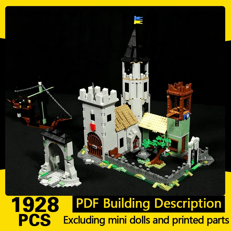 Medieval Castle Model MOC Building Bricks Large Rock Castle Modular Technology Gifts Holiday Assemble Children Toys Suit
Medieval Castle Model MOC Building Bricks Large Rock Castle Modular Technology Gifts Holiday Assemble Children Toys Suit