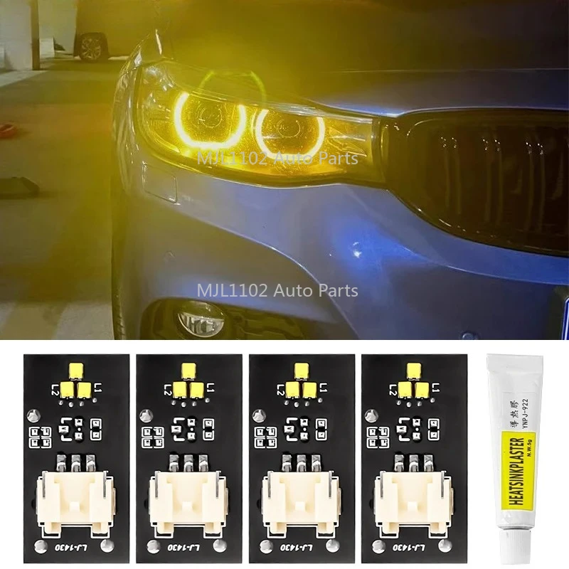 New Yellow DRL Modules Board Set LED Daytime Running Light DRL Module 1set For BMW 3 Series F30 F31 F34 2012-2016
New Yellow DRL Modules Board Set LED Daytime Running Light DRL Module 1set For BMW 3 Series F30 F31 F34 2012-2016