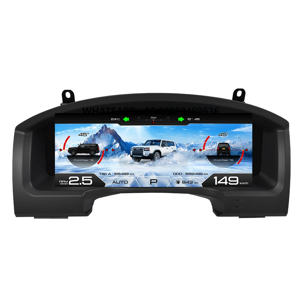 For Toyta Land Cruiser200 12.3 Inch LCD Instrument Panel LC200 2008-2019 Dashboard Crystal Panel Cockpit Speedometer Instrument
For Toyta Land Cruiser200 12.3 Inch LCD Instrument Panel LC200 2008-2019 Dashboard Crystal Panel Cockpit Speedometer Instrument
