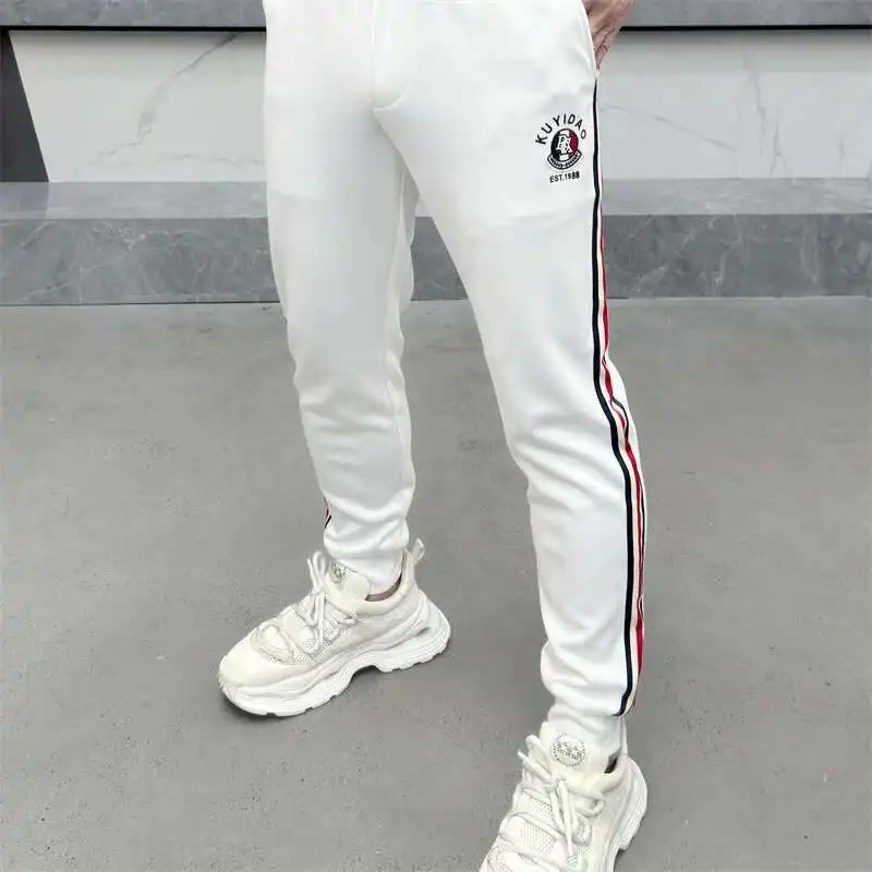 Men Pants Casual Sport Pant High Quality Pantalon Homme Print Striped Pant Streetwear Male Trousers Dressing New Joggers Hip Hop
Men Pants Casual Sport Pant High Quality Pantalon Homme Print Striped Pant Streetwear Male Trousers Dressing New Joggers Hip Hop