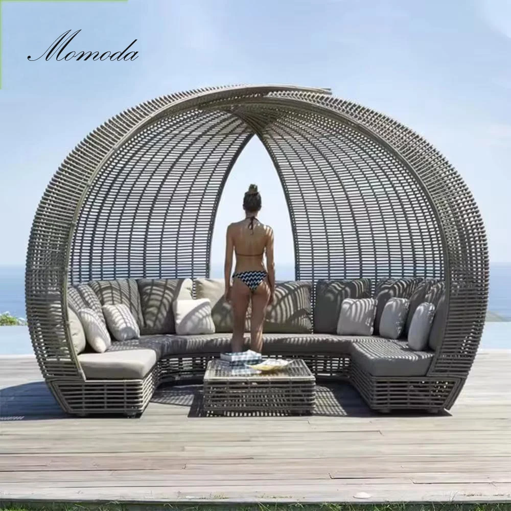 All-Weather PE Plastic Rattan Daybed Modern Luxury Design For Patio Garden Courtyard Pool Park For Leisure Sunbathing
All-Weather PE Plastic Rattan Daybed Modern Luxury Design For Patio Garden Courtyard Pool Park For Leisure Sunbathing