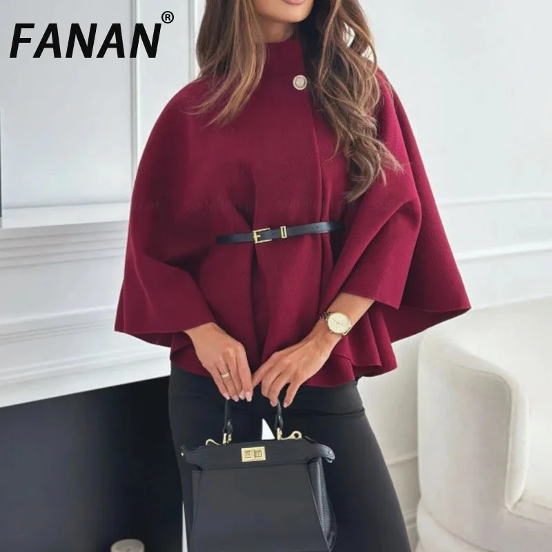 FANAN Solid Splicing Loose Jacket Suitable For Women Stand Collar Long Sleeves Temperature Coats Elegant Outwear 2025 Spring New
FANAN Solid Splicing Loose Jacket Suitable For Women Stand Collar Long Sleeves Temperature Coats Elegant Outwear 2025 Spring New