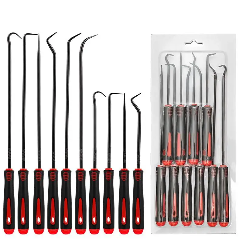 10PCS Heat-resistant Antislip Hook Pick Set O-Ring Gasket Puller Removal Tool Pick Hook Durable Car Repair Tool
10PCS Heat-resistant Antislip Hook Pick Set O-Ring Gasket Puller Removal Tool Pick Hook Durable Car Repair Tool