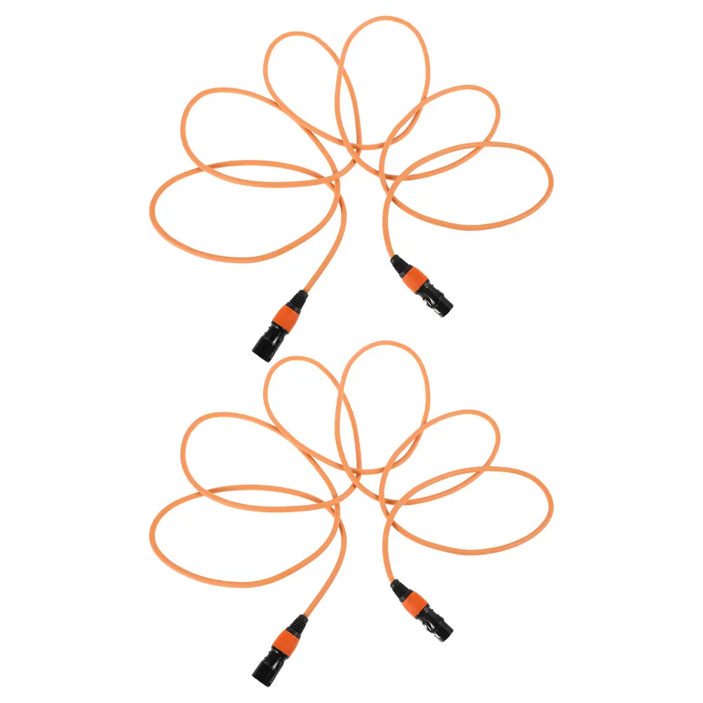 2 Pcs Microphone Canthoom Cable Balanced Xlr Line Guitar Patch Cables Small Orange
2 Pcs Microphone Canthoom Cable Balanced Xlr Line Guitar Patch Cables Small Orange