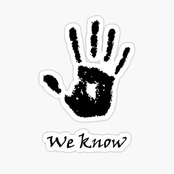 Dark Brotherhood 5PCS Stickers for Wall Kid Cartoon Car Living Room Stickers Window Anime Luggage Home Room Decorations Laptop