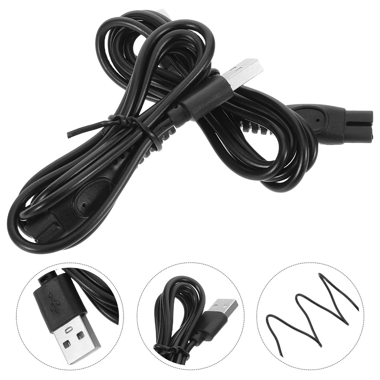 5Pcs USB Charging Cable for Shaver S1113 S1112 S1213 5831 Pq888 Fast Charging Portable Lightweight Battery Protection
5Pcs USB Charging Cable for Shaver S1113 S1112 S1213 5831 Pq888 Fast Charging Portable Lightweight Battery Protection