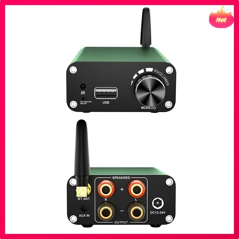 AYHF Bluetooth Audio Amplifier TPA3116 Stereo 2.0 Channel Class D Home Theater Amplifier 200W Power Digital Audio Amplifier
AYHF Bluetooth Audio Amplifier TPA3116 Stereo 2.0 Channel Class D Home Theater Amplifier 200W Power Digital Audio Amplifier
