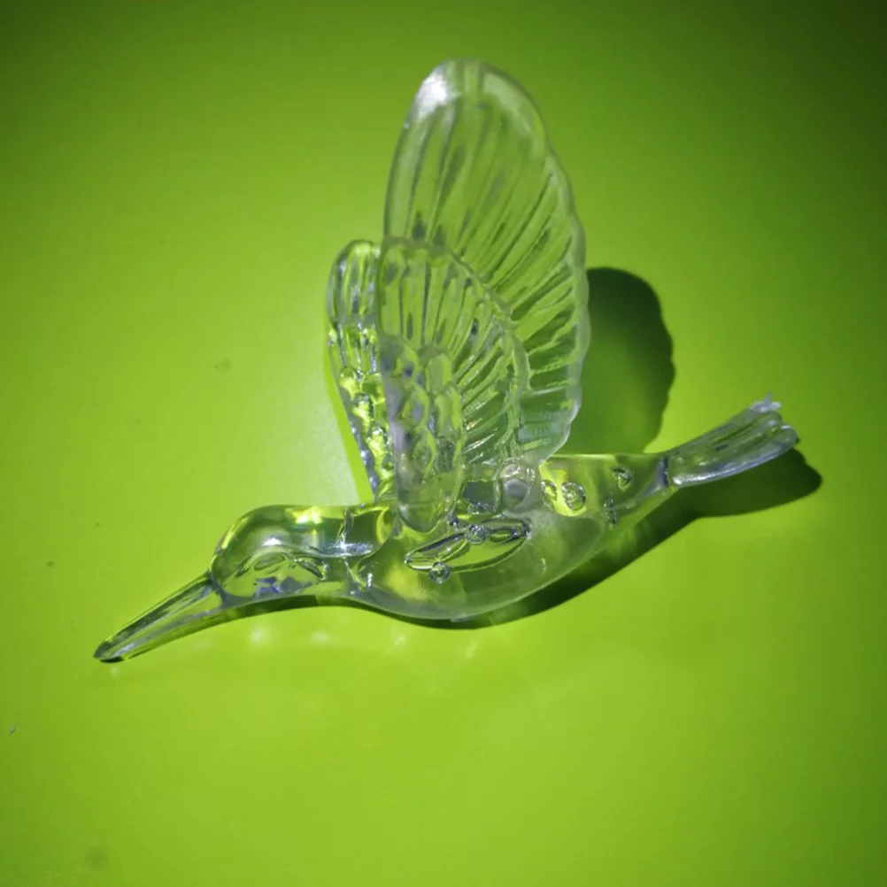 20 Pcs Transparent Acrylic Hummingbird Decoration Hanging nament Garden Window Door Wedding Party Ceiling
20 Pcs Transparent Acrylic Hummingbird Decoration Hanging nament Garden Window Door Wedding Party Ceiling